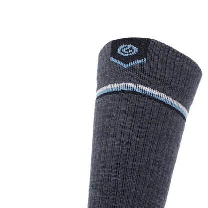 GRIP6 Lake - Hike Crew Lightweight Merino Wool Sock
