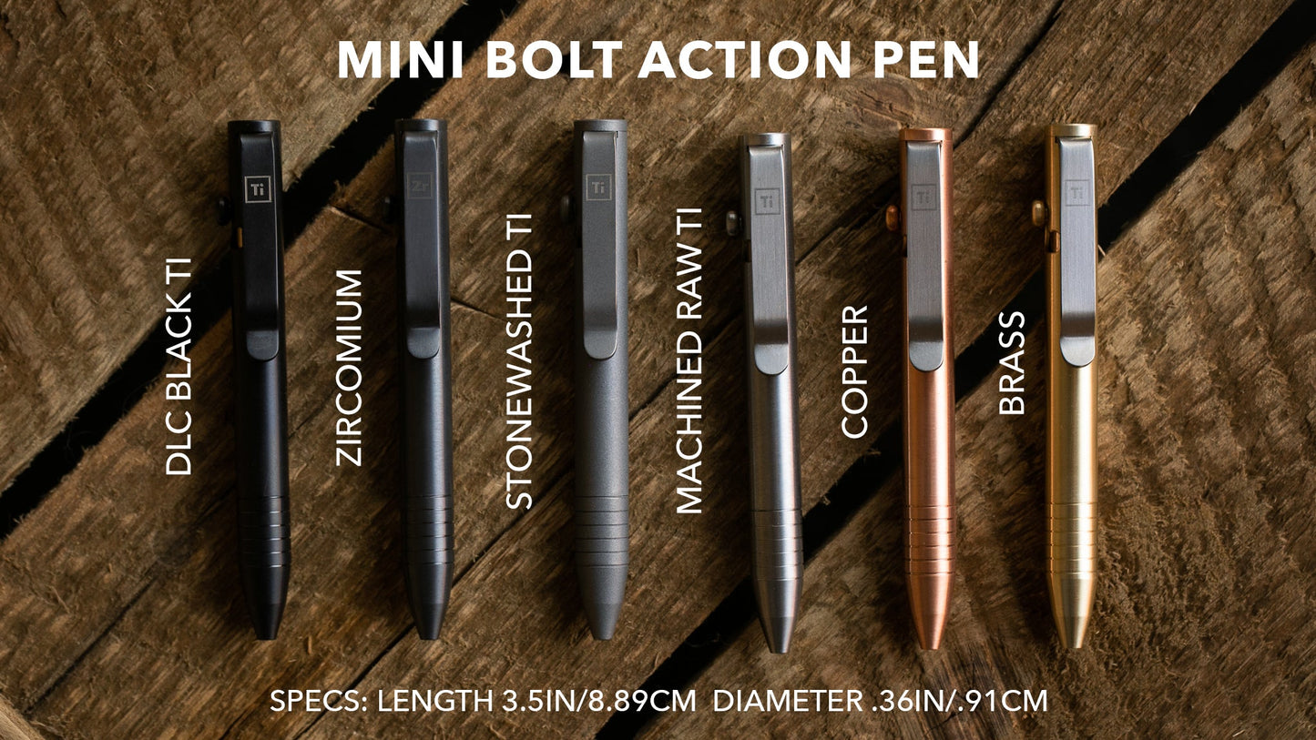 Big Idea Design Mini Bolt Action Pen