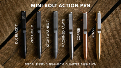 Big Idea Design Mini Bolt Action Pen