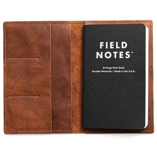 Mission Leather Co Leather Notebook Cover for Field Notes