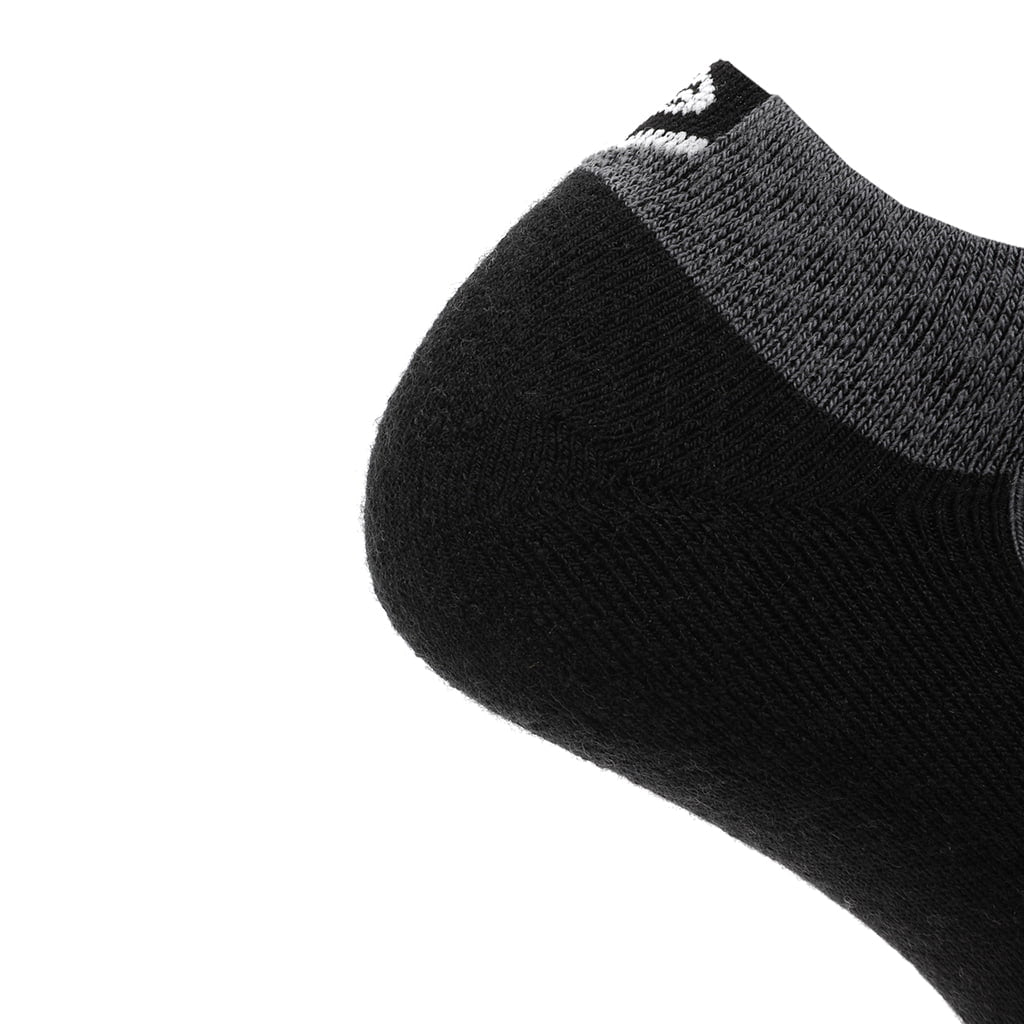 GRIP6 8 Pairs Obsidian - Run Ankle Midweight Merino Wool Sock