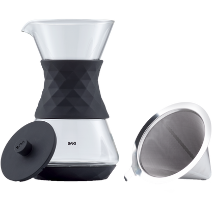 SAKI Pour-Over Glass Coffee Maker