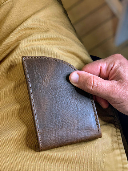 Rogue Industries Front Pocket Wallet in Horween Bison