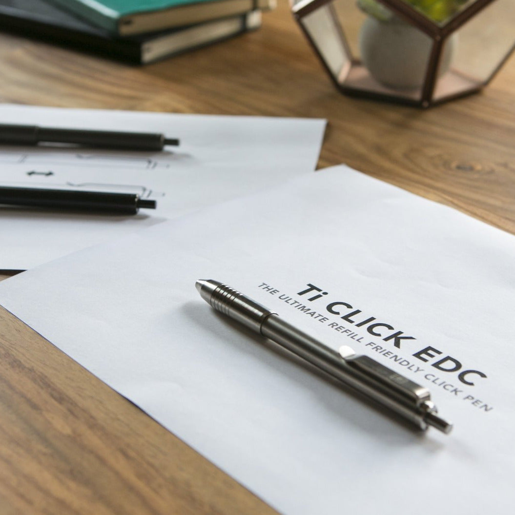 Big Idea Design Ti Click EDC Pen