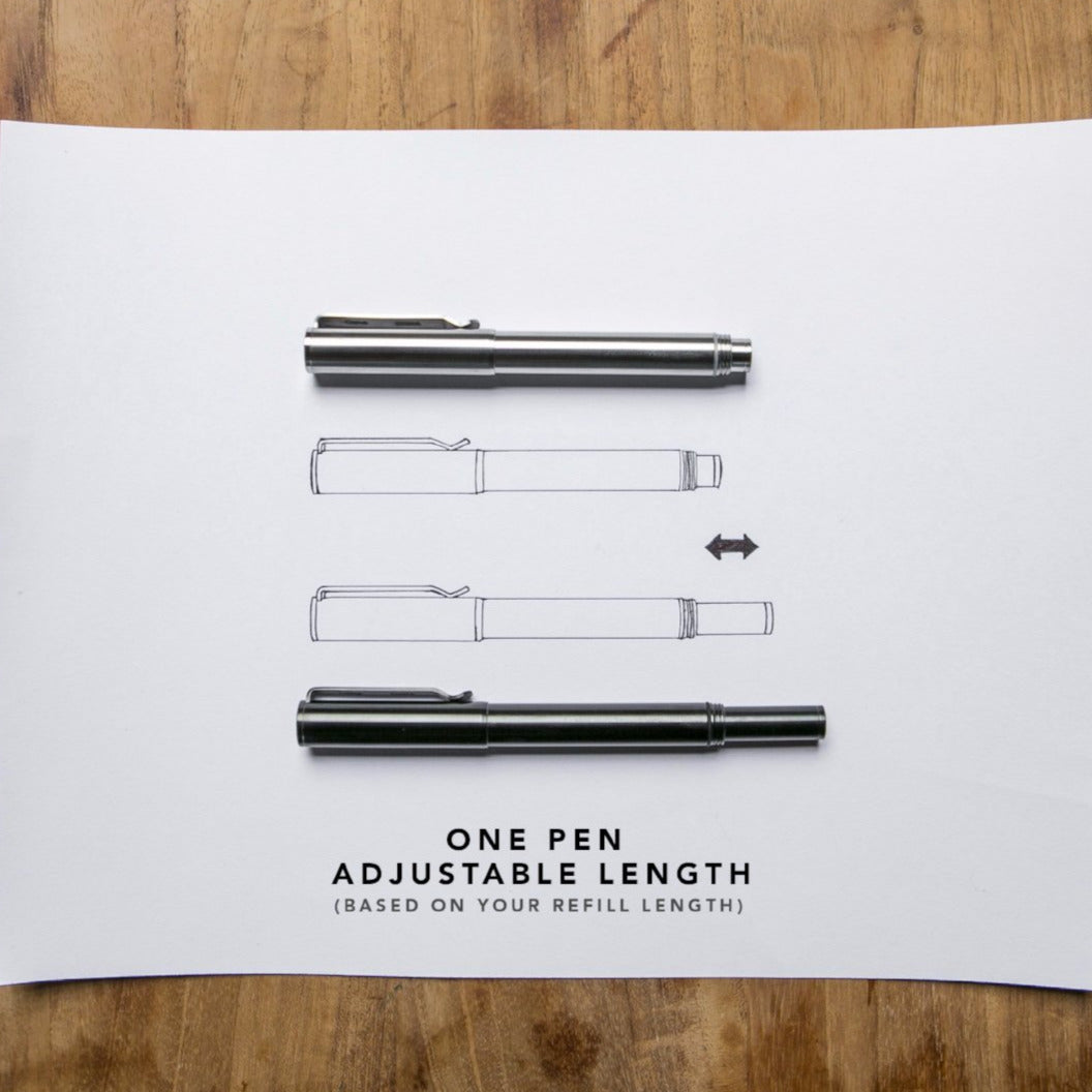 Big Idea Design Ti Arto EDC : The Ultimate Refill Friendly Everyday Carry Pen