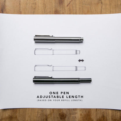 Big Idea Design Ti Arto EDC : The Ultimate Refill Friendly Everyday Carry Pen