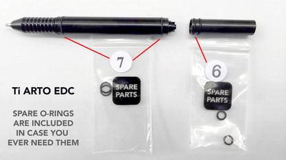 Big Idea Design Ti Arto EDC : The Ultimate Refill Friendly Everyday Carry Pen