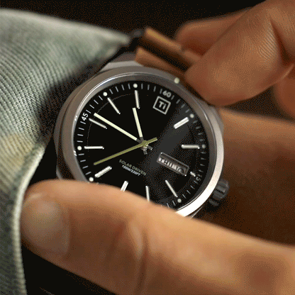 Big Idea Design Ti Field Watch / Solar Driven / Stonewashed