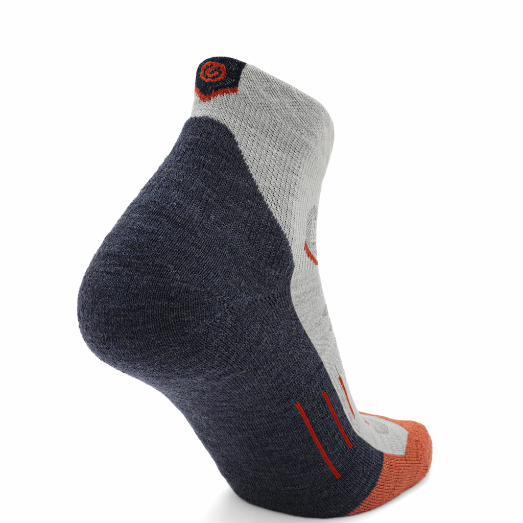 GRIP6 3 Pack Torch - Run 1/4 Crew Midweight Merino Wool Sock