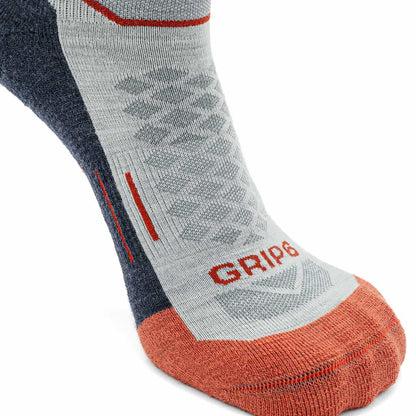 GRIP6 3 Pack Torch - Run 1/4 Crew Midweight Merino Wool Sock