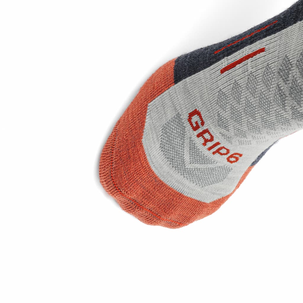 GRIP6 3 Pack Torch - Run 1/4 Crew Midweight Merino Wool Sock