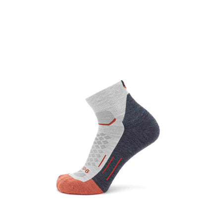 GRIP6 3 Pack Torch - Run 1/4 Crew Midweight Merino Wool Sock