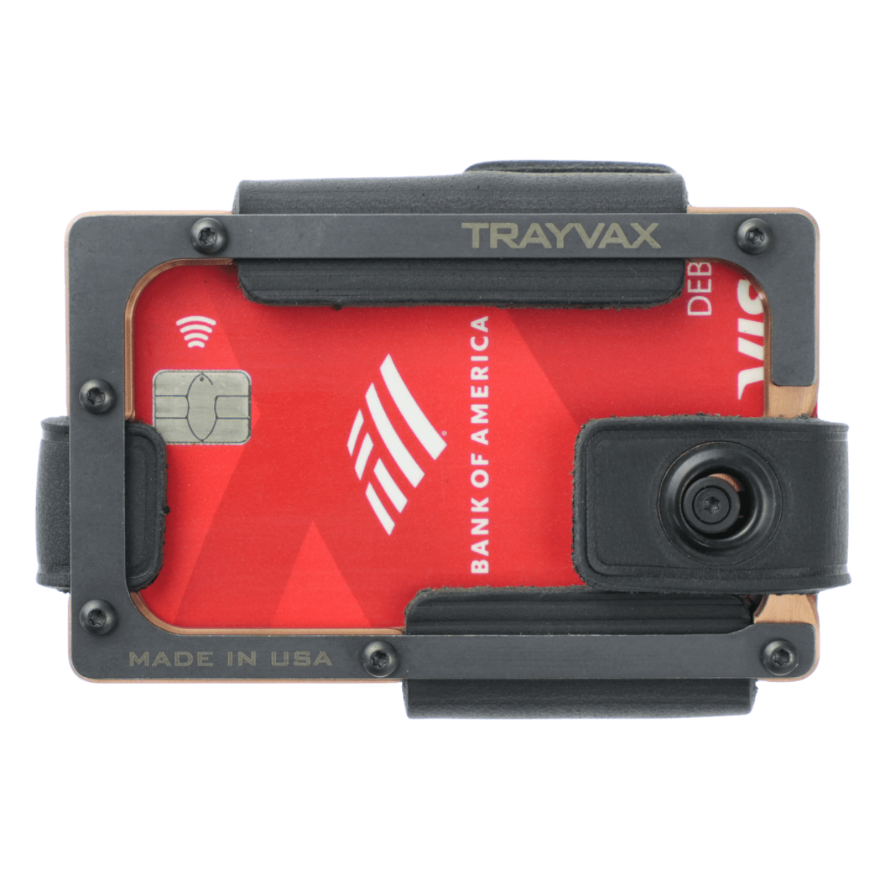 Trayvax Contour Lite Wallet - Rose Gold