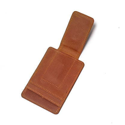 Steel Horse Leather "The Walden" Handmade Wallet with Money Clip