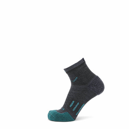 GRIP6 3 Pack Wave - Run 1/4 Crew Runweight Merino Wool Sock