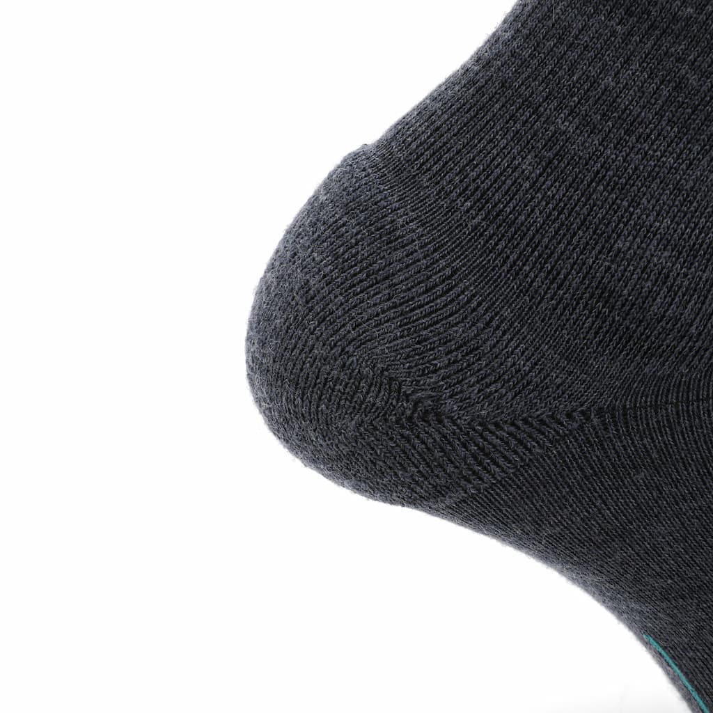 GRIP6 3 Pack Wave - Run 1/4 Crew Runweight Merino Wool Sock