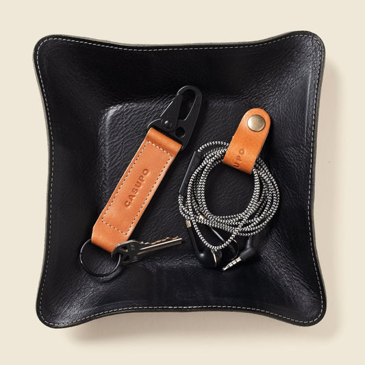 Casupo Travel Valet Tray - Black