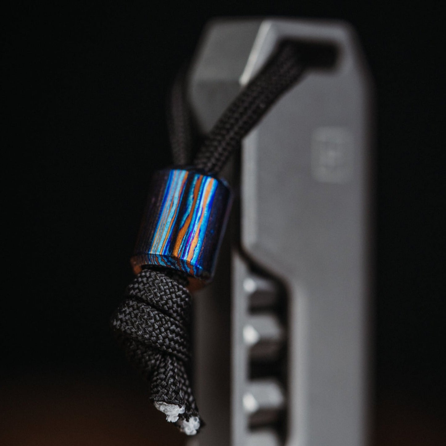 Big Idea Design Damascus Lanyard Bead