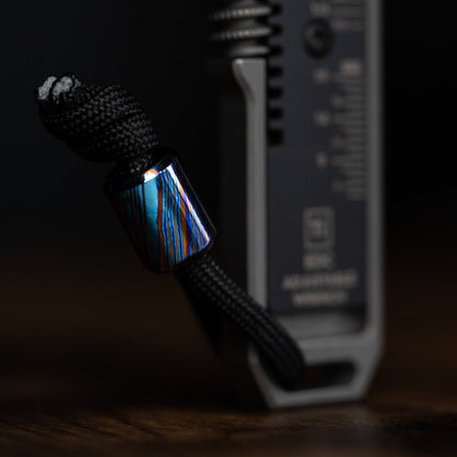 Big Idea Design Damascus Lanyard Bead