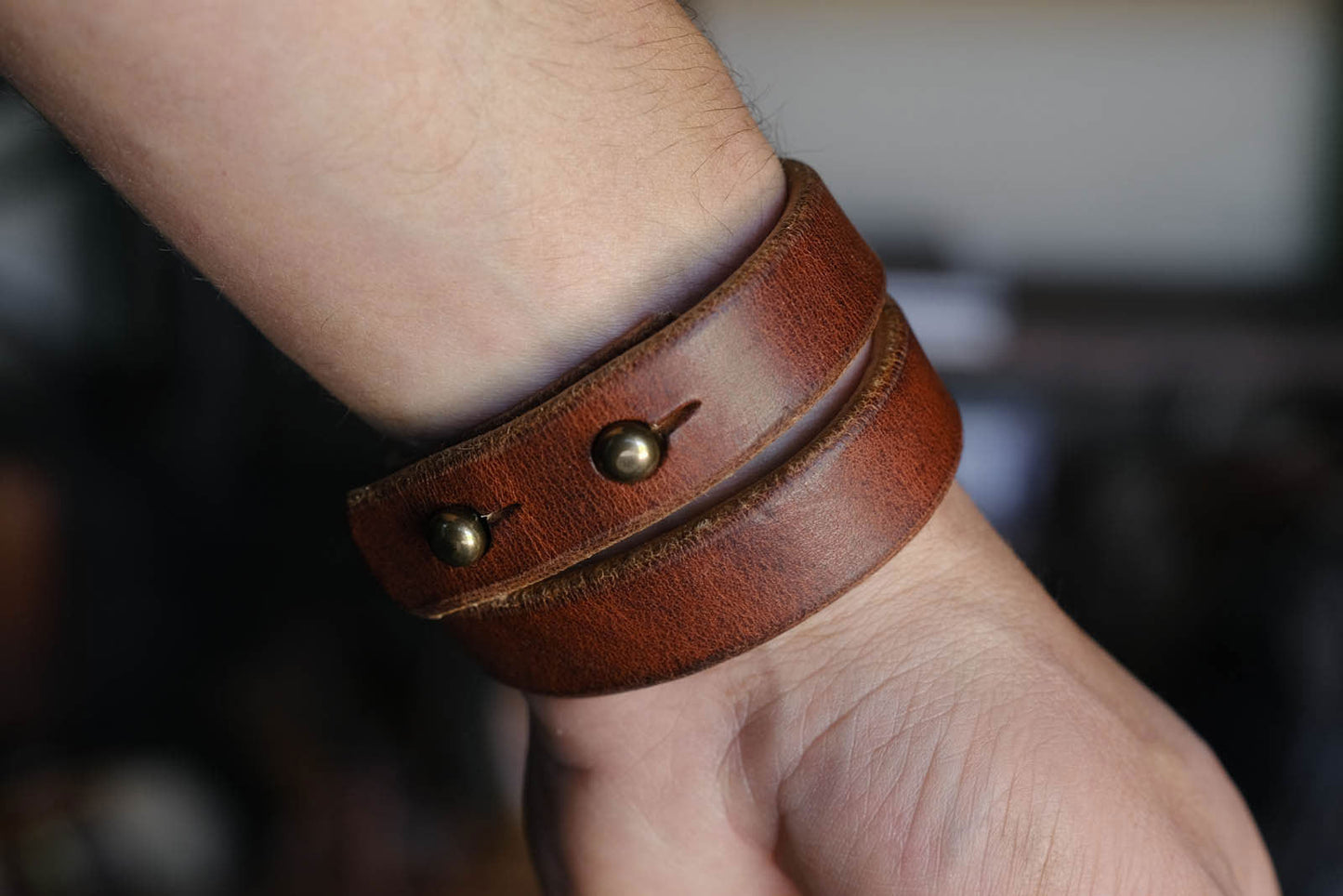 Craft and Lore Double Wrap Mountain Cuff