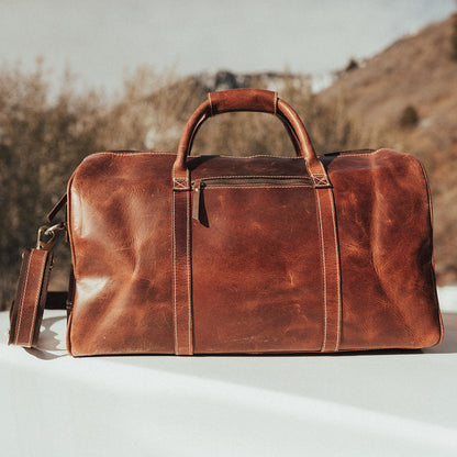 Kodiak Leather 30L Weekender Duffel
