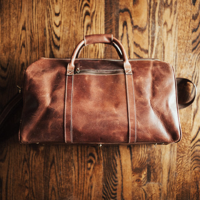 Kodiak Leather 30L Weekender Duffel