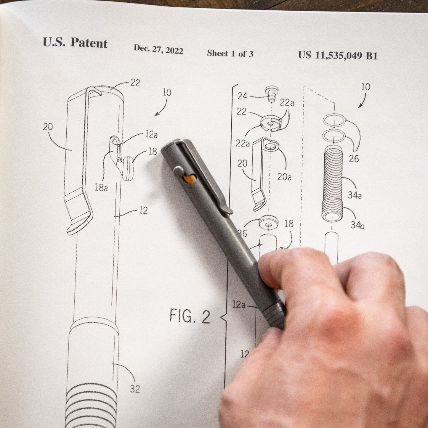 Big Idea Design Base Line Bolt Action Pen