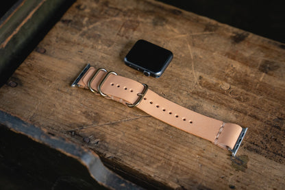 Craft and Lore Apple Watch Leather Strap Natural