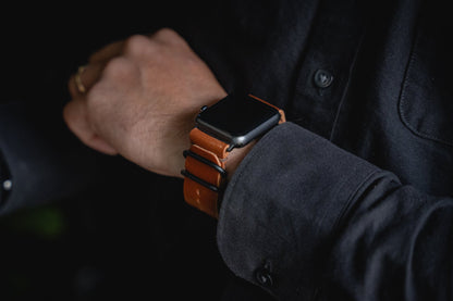 Craft and Lore Apple Watch Leather Strap Natural