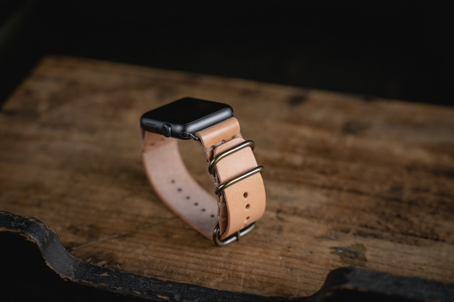 Craft and Lore Apple Watch Leather Strap Natural