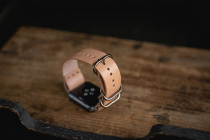 Craft and Lore Apple Watch Leather Strap Natural