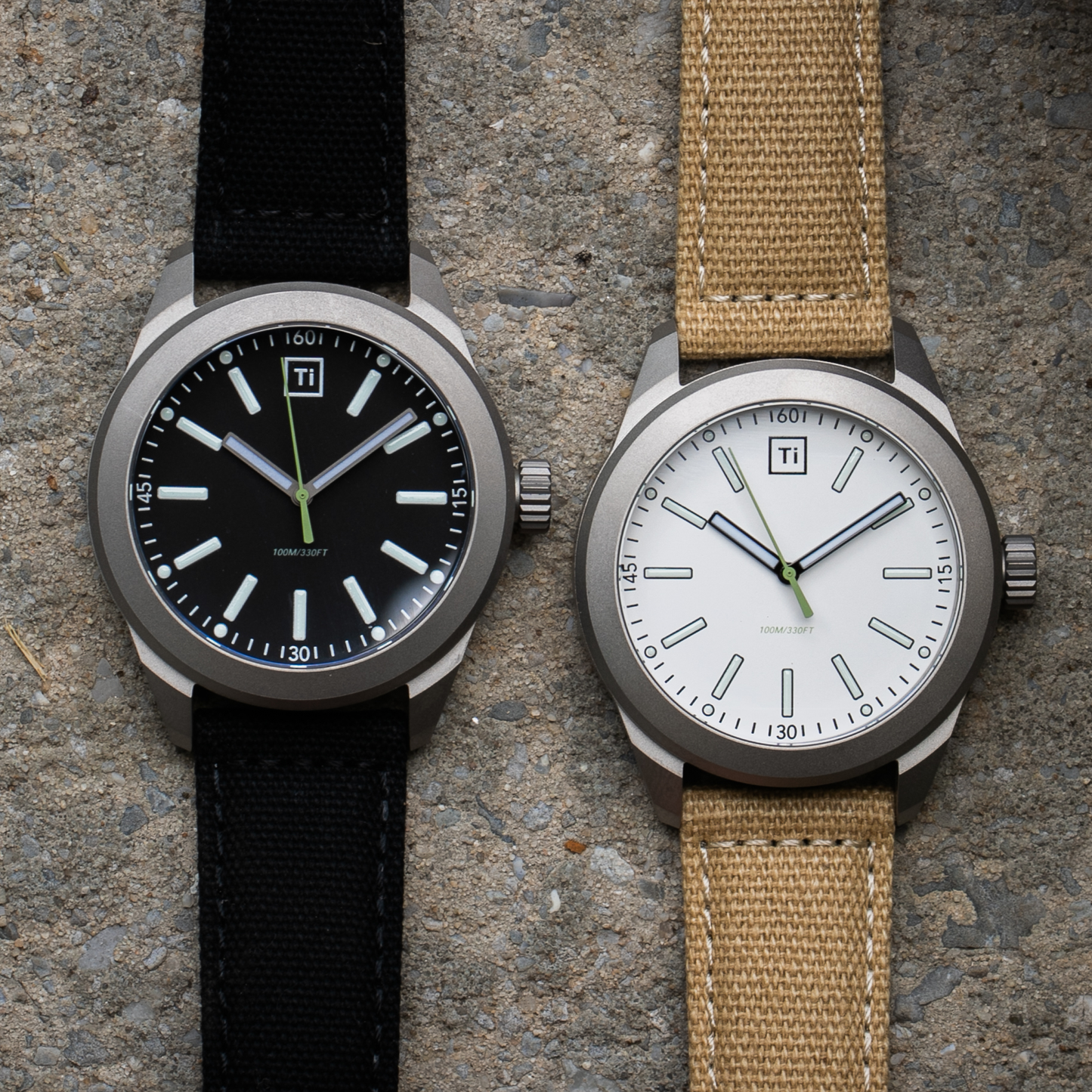 Big Idea Design Ti Base Line Field Watch