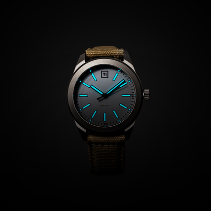 Big Idea Design Ti Base Line Field Watch