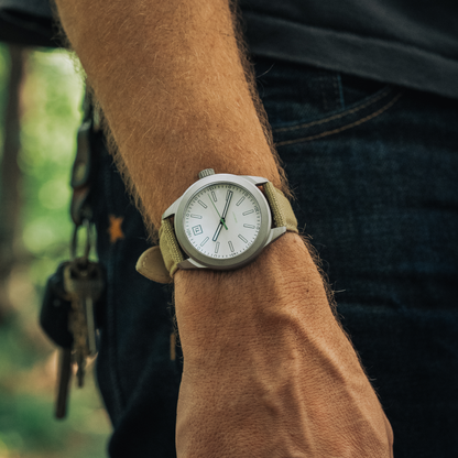 Big Idea Design Ti Base Line Field Watch