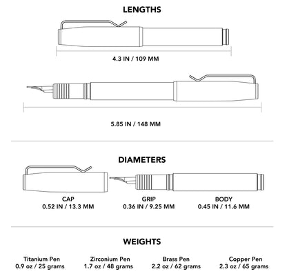 Big Idea Design Fountain EDC Pen