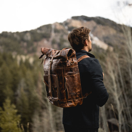 Kobuk Leather Backpack
