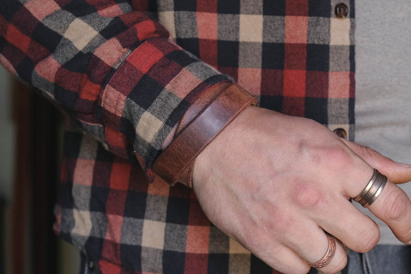 Craft and Lore Double Wrap Mountain Cuff