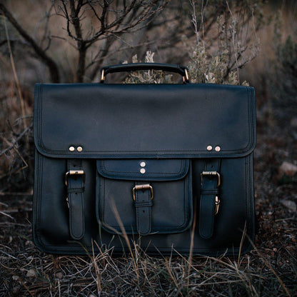 Kodiak Leather Buffalo Leather Briefcase