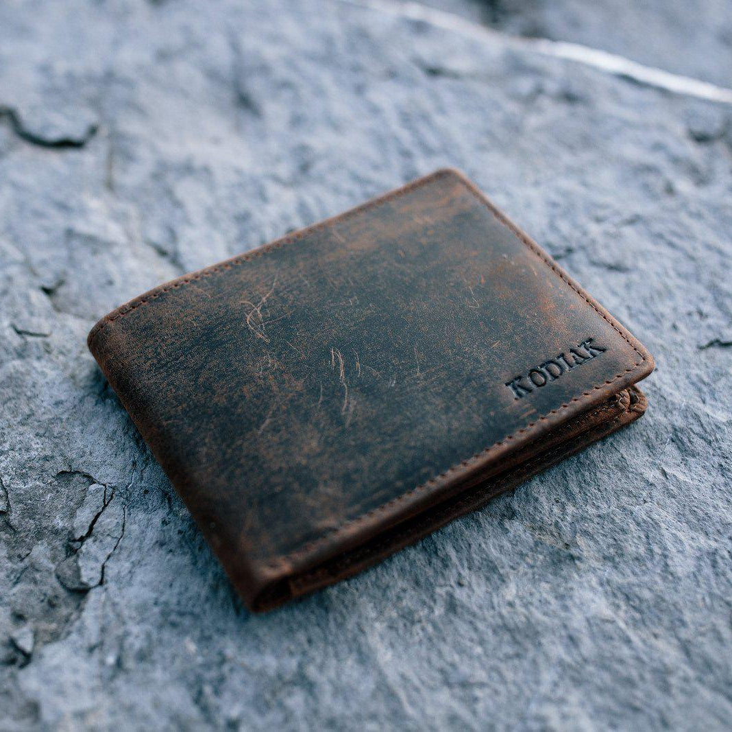 Kodiak Leather Large RFID Bifold Wallet