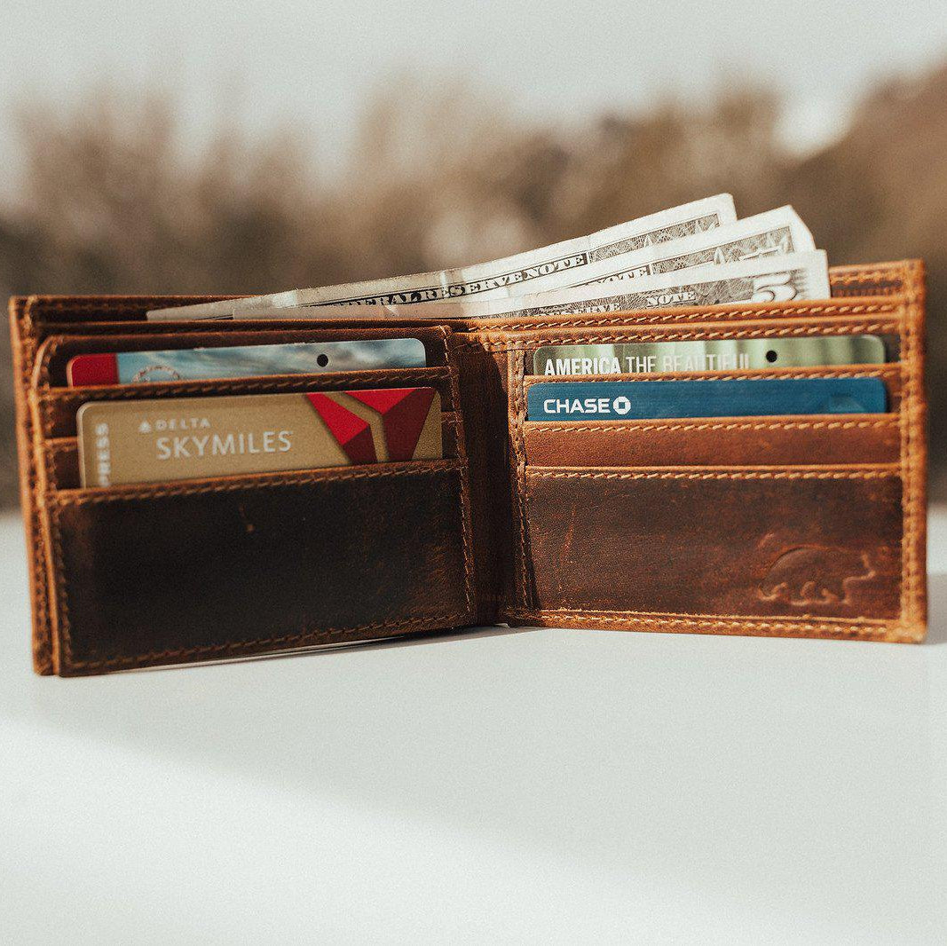 Kodiak Leather Bifold Leather Wallet