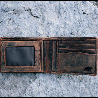 Kodiak Leather Large RFID Bifold Wallet