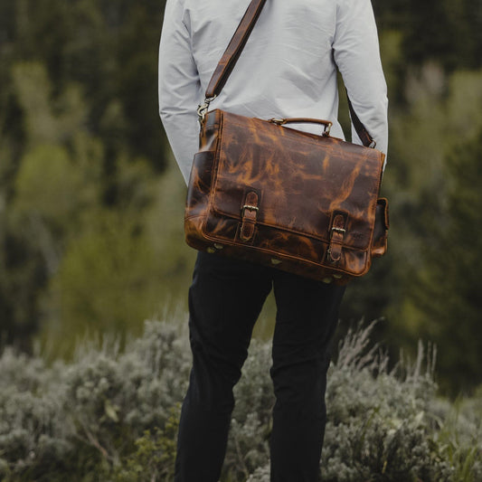 Sitka Leather Messenger