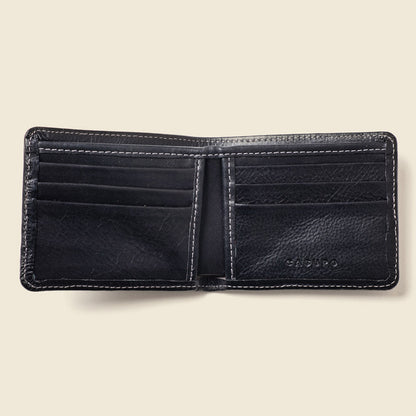 Casupo Large Billfold Wallet - Black