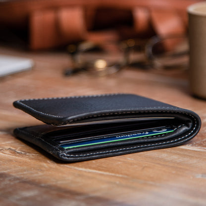 Casupo Large Billfold Wallet - Black