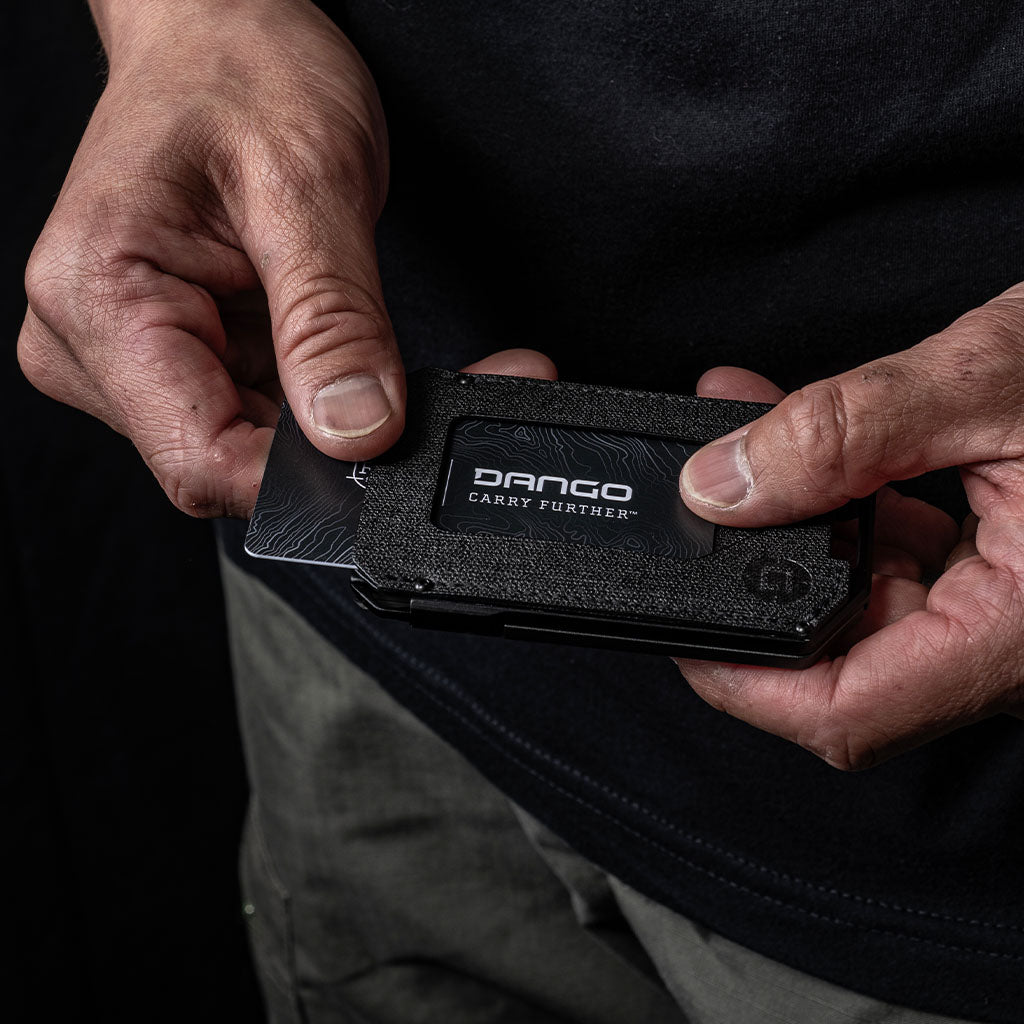 DANGO M4 MAVERICK™ RAIL WALLET with TITANIUM CLIP