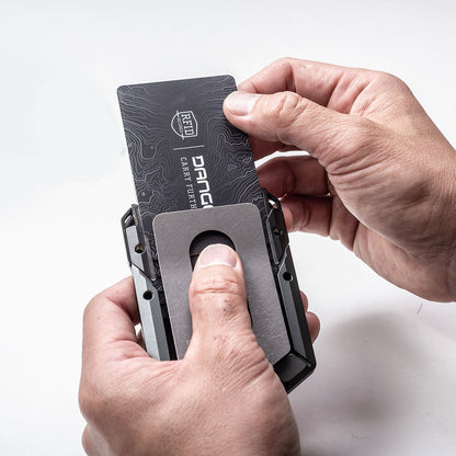 DANGO M4 MAVERICK™ RAIL WALLET with TITANIUM CLIP