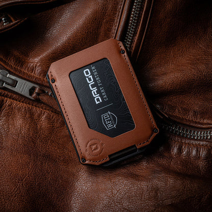 DANGO M4 MAVERICK™ RAIL WALLET with TITANIUM CLIP