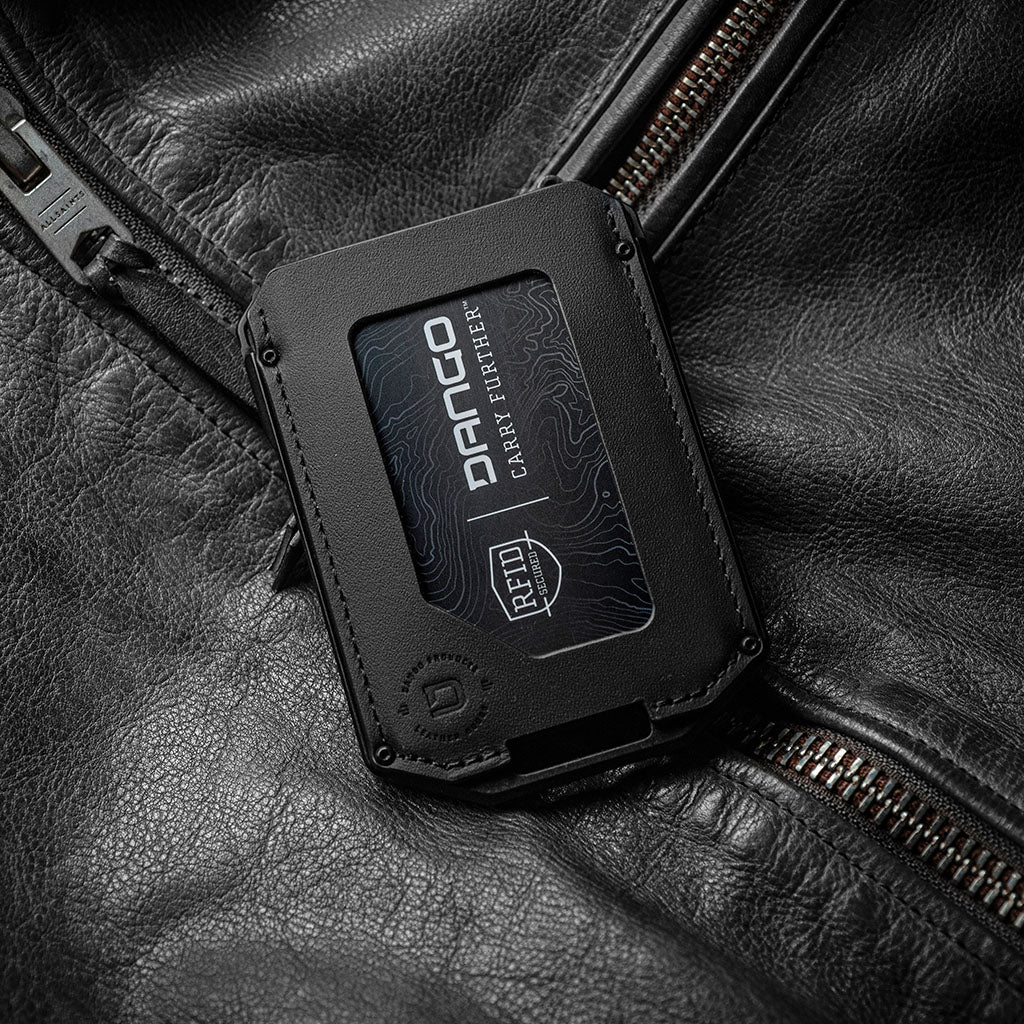 DANGO M4 MAVERICK™ RAIL WALLET with TITANIUM CLIP