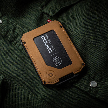 DANGO M4 MAVERICK™ RAIL WALLET with TITANIUM CLIP