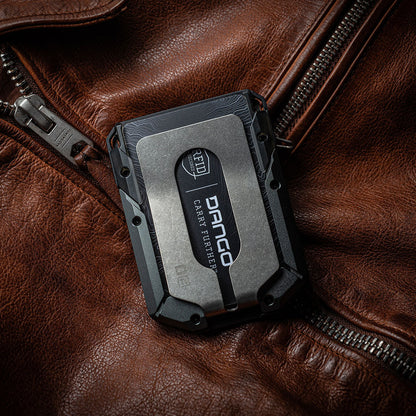 DANGO M4 MAVERICK™ RAIL WALLET with TITANIUM CLIP